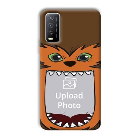 Monkey's Mouth Customized Printed Back Case for Vivo Y12s