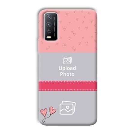 Pinkish Design Customized Printed Back Case for Vivo Y12s