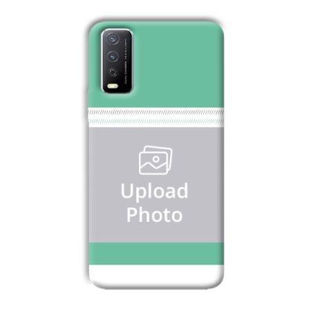 Sea Green Customized Printed Back Case for Vivo Y12s