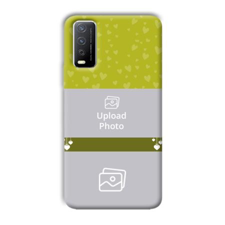 Moss Green Customized Printed Back Case for Vivo Y12s
