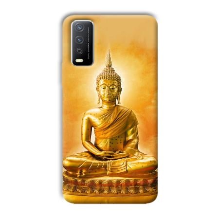 Golden Buddha Customized Printed Back Case for Vivo Y12s
