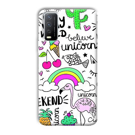 Stay Wild Customized Printed Back Case for Vivo Y12s