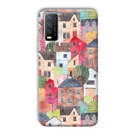 Colorful Homes Customized Printed Back Case for Vivo Y12s