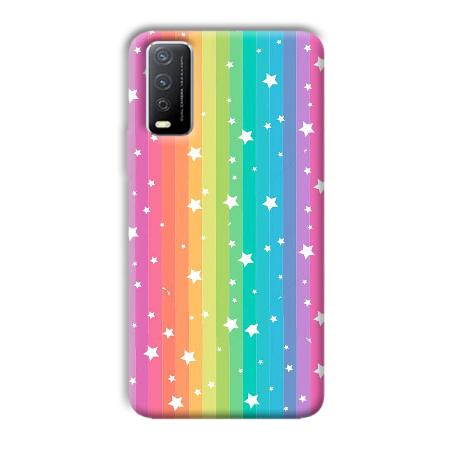 Starry Pattern Customized Printed Back Case for Vivo Y12s