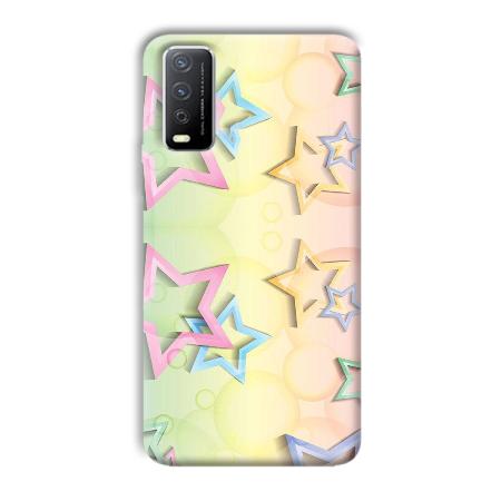 Star Designs Customized Printed Back Case for Vivo Y12s
