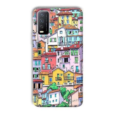 Colorful Alley Customized Printed Back Case for Vivo Y12s