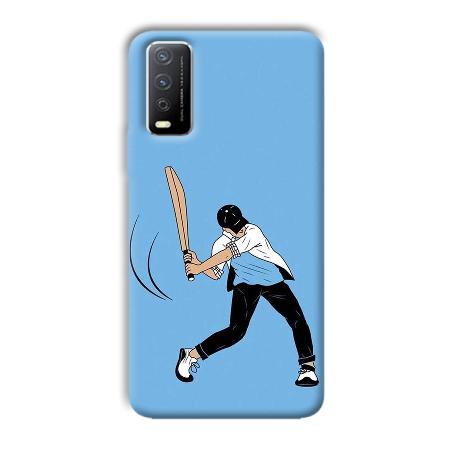Cricketer Customized Printed Back Case for Vivo Y12s