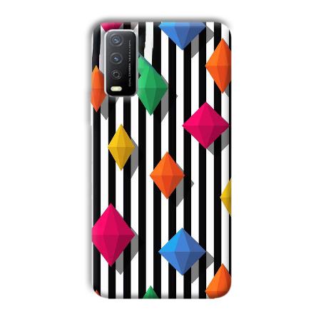 Origami Customized Printed Back Case for Vivo Y12s