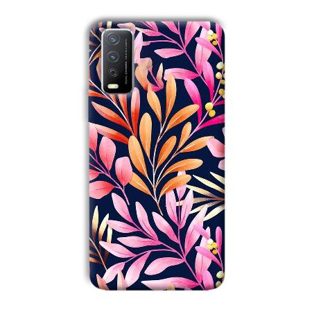 Branches Customized Printed Back Case for Vivo Y12s