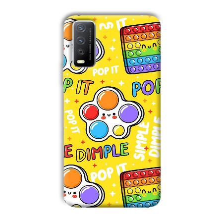 Pop It Customized Printed Back Case for Vivo Y12s