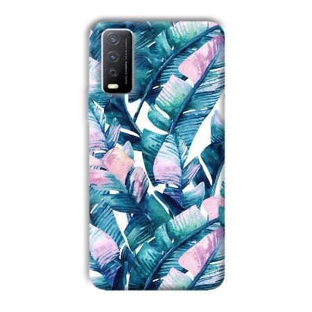 Banana Leaf Customized Printed Back Case for Vivo Y12s