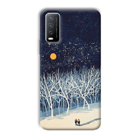 Windy Nights Customized Printed Back Case for Vivo Y12s