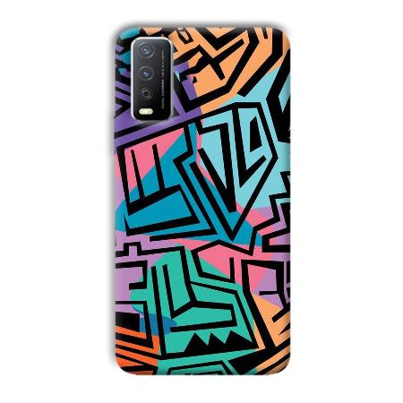 Patterns Customized Printed Back Case for Vivo Y12s