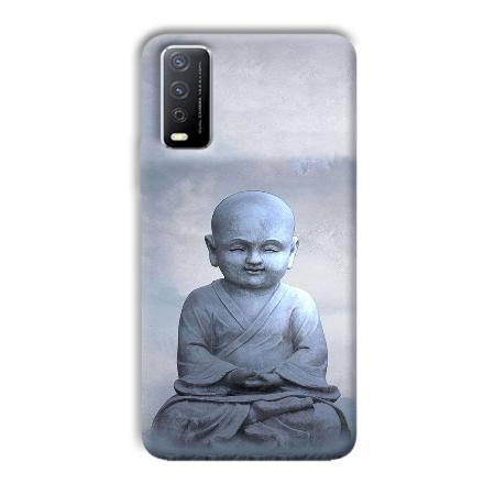 Baby Buddha Customized Printed Back Case for Vivo Y12s