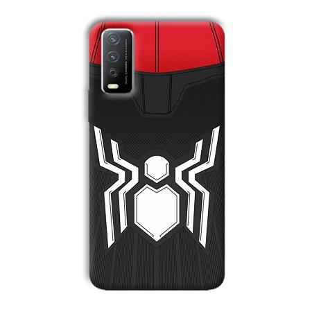 Spider Customized Printed Back Case for Vivo Y12s