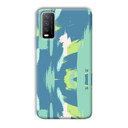 Paint Design Customized Printed Back Case for Vivo Y12s