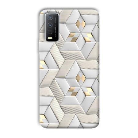 Monochrome Customized Printed Back Case for Vivo Y12s