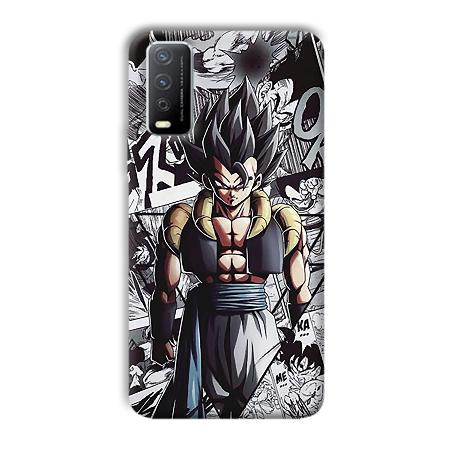 Goku Customized Printed Back Case for Vivo Y12s
