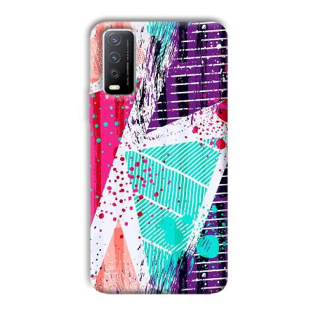 Paint  Customized Printed Back Case for Vivo Y12s