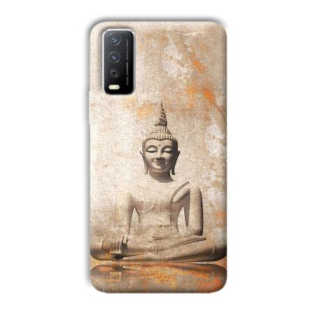 Buddha Statute Customized Printed Back Case for Vivo Y12s