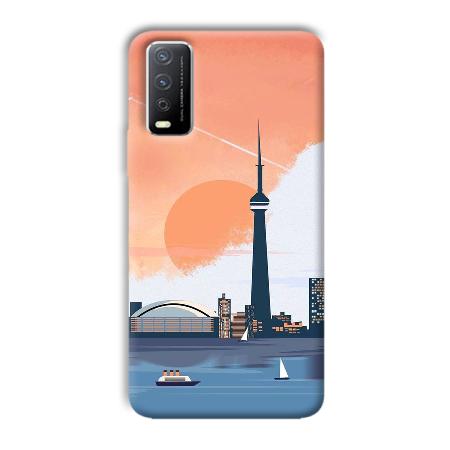 City Design Customized Printed Back Case for Vivo Y12s