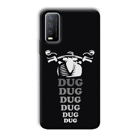 Dug Customized Printed Back Case for Vivo Y12s