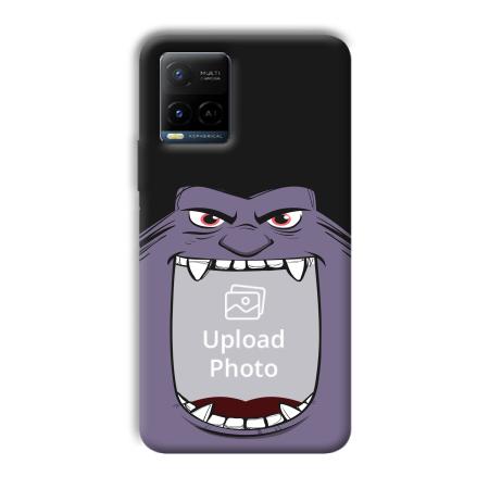 Big Mouth Customized Printed Back Case for Vivo Y21A