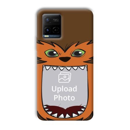 Monkey's Mouth Customized Printed Back Case for Vivo Y21A
