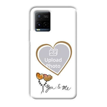 You & Me Customized Printed Back Case for Vivo Y21A