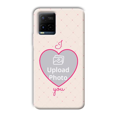 I Love You Customized Printed Back Case for Vivo Y21A