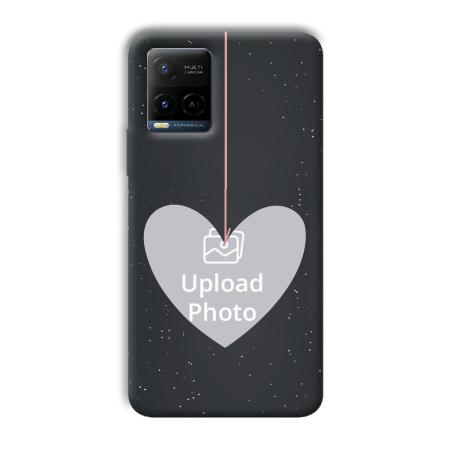 Hearts Customized Printed Back Case for Vivo Y21A
