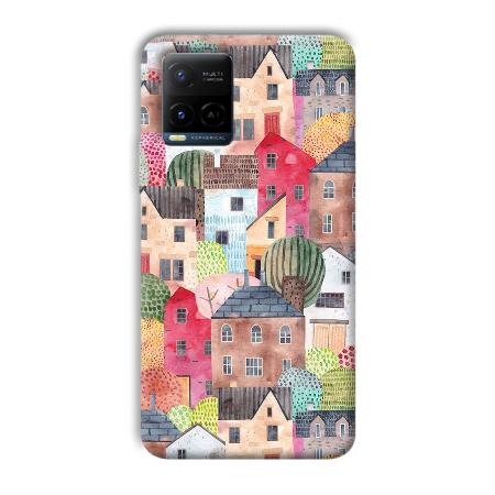 Colorful Homes Customized Printed Back Case for Vivo Y21A