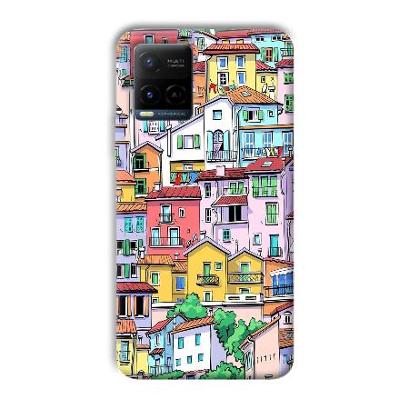 Colorful Alley Customized Printed Back Case for Vivo Y21A