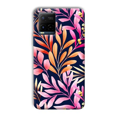 Branches Customized Printed Back Case for Vivo Y21A