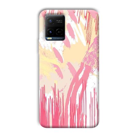 Pink Pattern Designs Customized Printed Back Case for Vivo Y21A