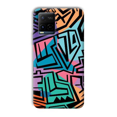 Patterns Customized Printed Back Case for Vivo Y21A