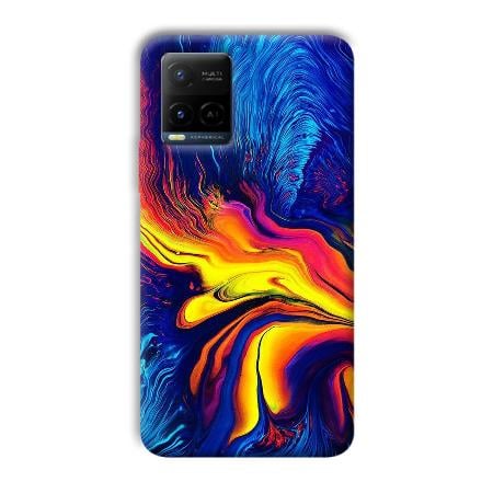 Paint Customized Printed Back Case for Vivo Y21A