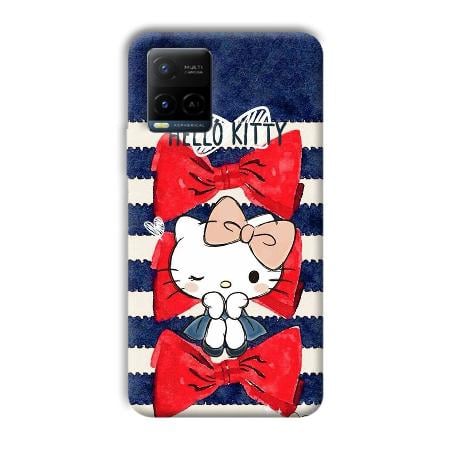 Hello Kitty Customized Printed Back Case for Vivo Y21A
