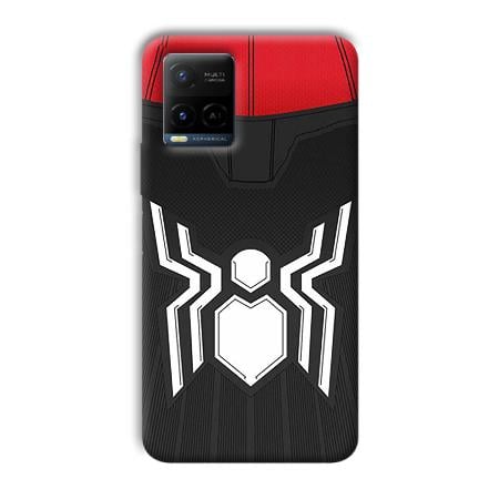 Spider Customized Printed Back Case for Vivo Y21A