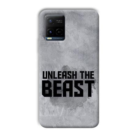 Unleash The Beast Customized Printed Back Case for Vivo Y21A