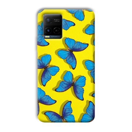 Butterflies Customized Printed Back Case for Vivo Y21A