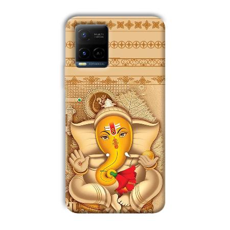 Ganesha Customized Printed Back Case for Vivo Y21A