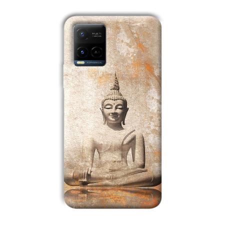 Buddha Statute Customized Printed Back Case for Vivo Y21A