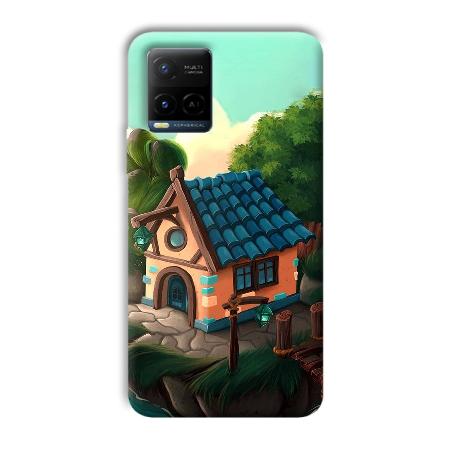 Hut Customized Printed Back Case for Vivo Y21A