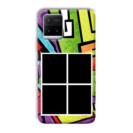 Pop of Colors Customized Printed Back Case for Vivo Y21T