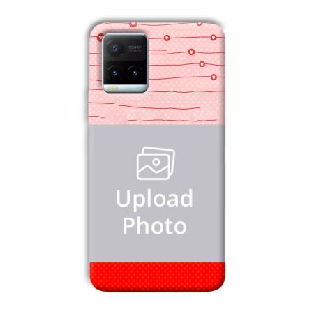 Hearts Customized Printed Back Case for Vivo Y21T