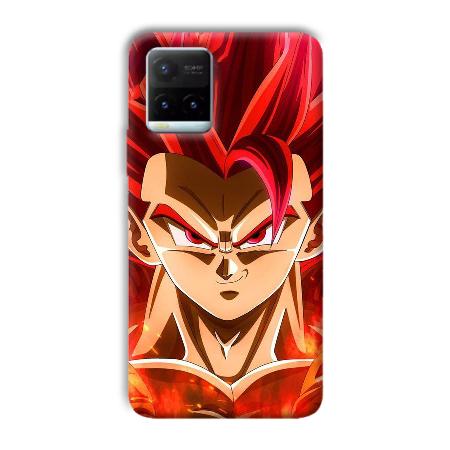 Goku Design Customized Printed Back Case for Vivo Y21T
