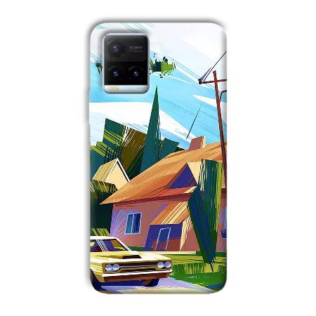 Car  Customized Printed Back Case for Vivo Y21T