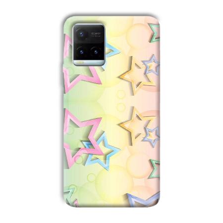 Star Designs Customized Printed Back Case for Vivo Y21T