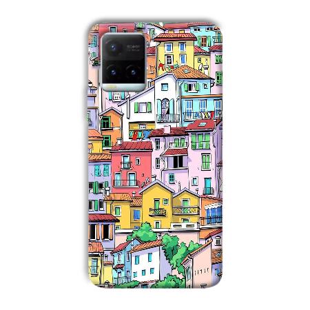 Colorful Alley Customized Printed Back Case for Vivo Y21T